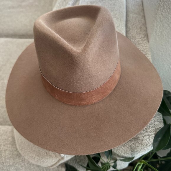 GIGI PIP Miller Fedora Hat Brown X-Small 55 cm